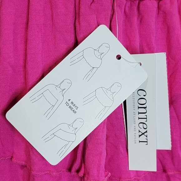 New Context 2X Pink Top plus size - Picture 5 of 5